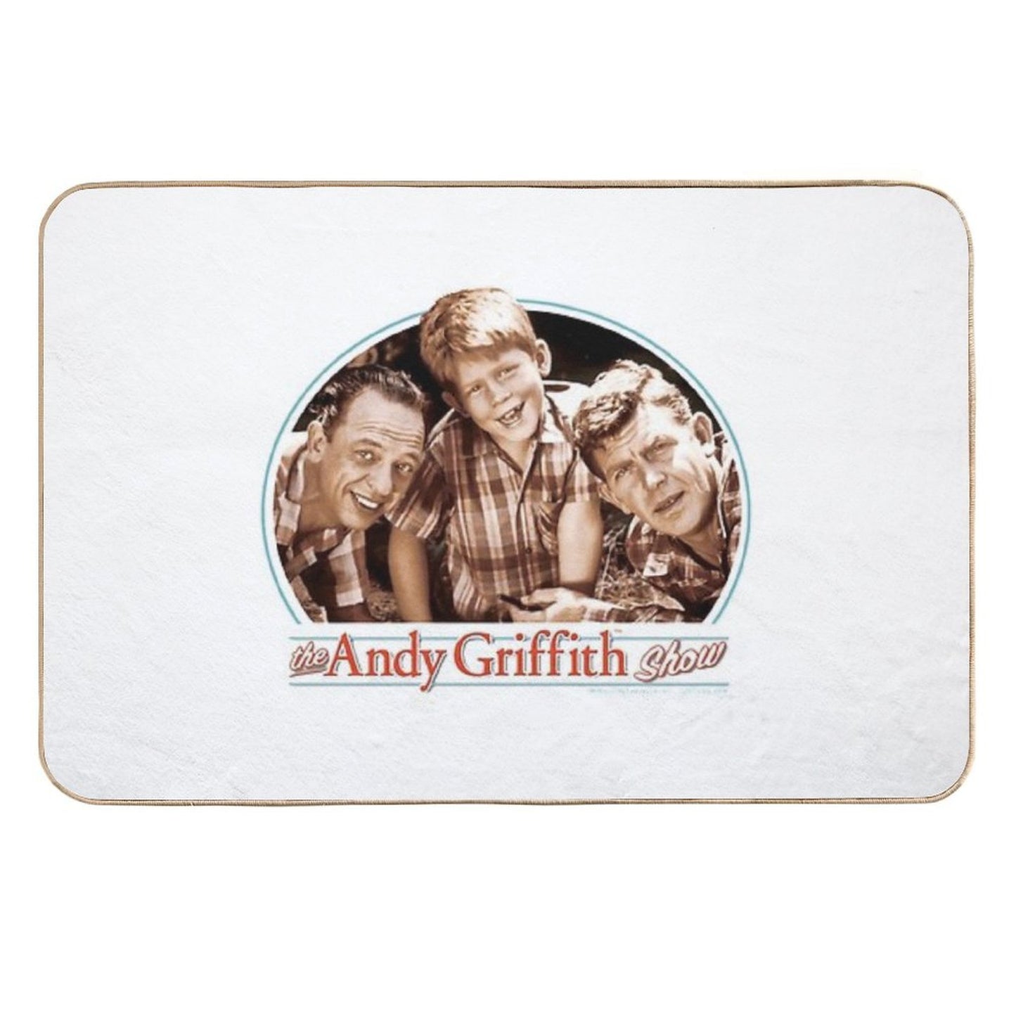 ANDY GRIFFITH 3 AMIGOS  Non-Slip Bath Mat