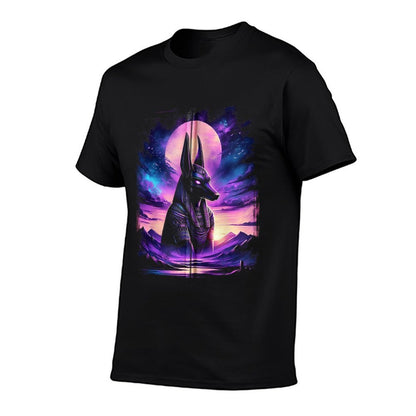 Anubis in Twilight Zip  Easy-care T-Shirt