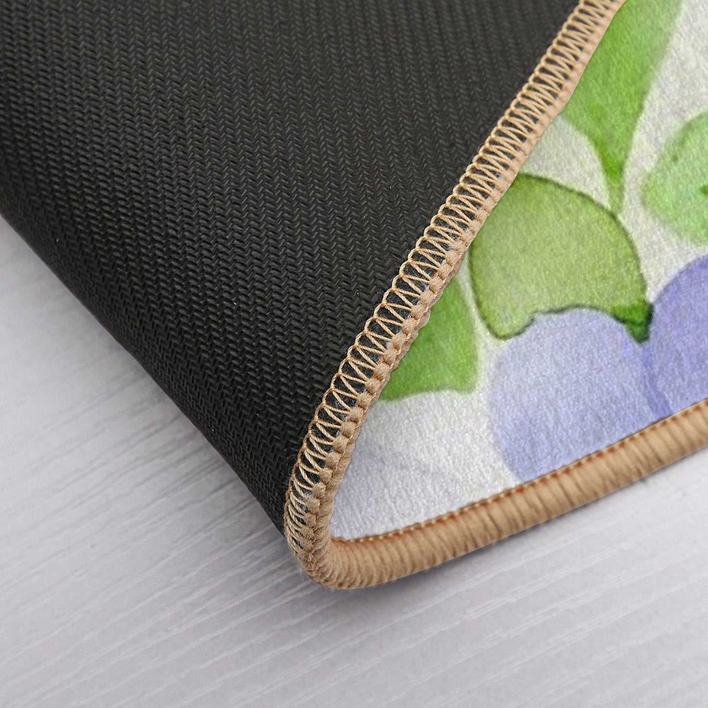 Delicate Blossom Pattern  Odorless Bath Mat