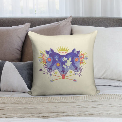 The Gatekeeper Soft Warmth Comfort Throw Pillow
