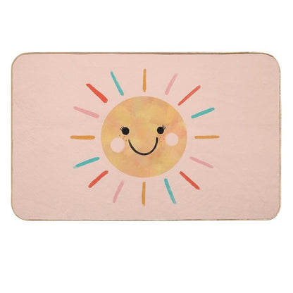 Happy Sunshine Durable Bath Mat