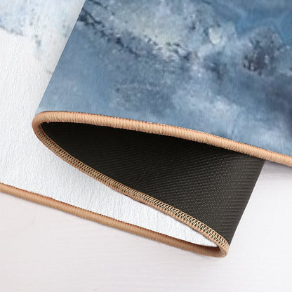 Indigo Depths No. 1  Dirt-Trapping Bath Mat