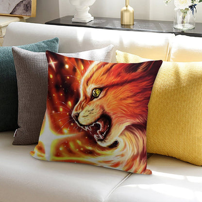 Fire Star Soft Easy Maintenance Throw Pillow