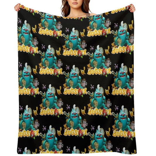 Bugsnax Plush Throw Blanket