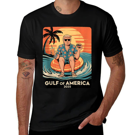Funny Trump Gulf Of Us America Est 2025 Versatile T-Shirt