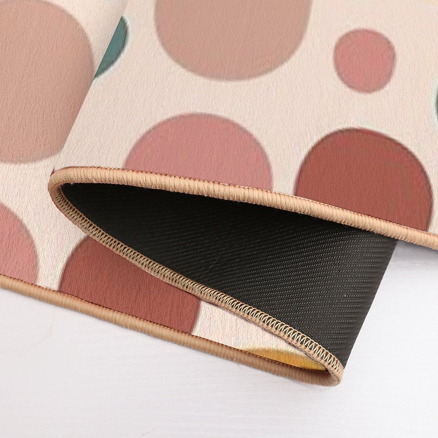 Cheetah Pattern 02 - Horizon Palette  Anti-Trip Bath Mat