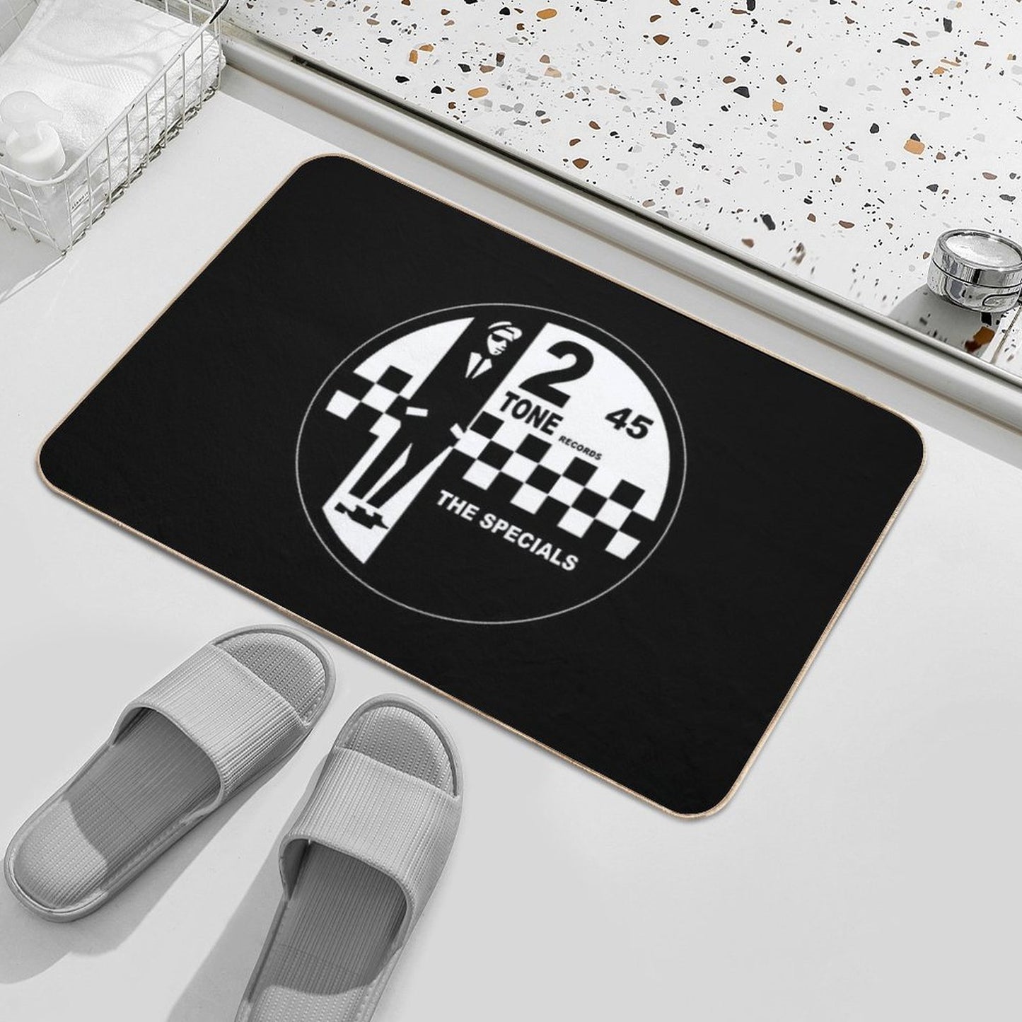 2 Tone Records The Specials  Fade-Resistant Bath Mat