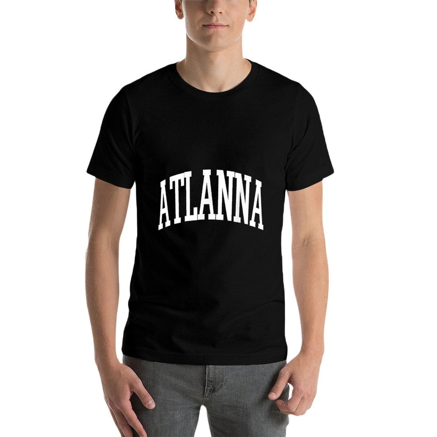 ATLANNA Funny Atlanta Pronunciation Vintage-inspired T-Shirt