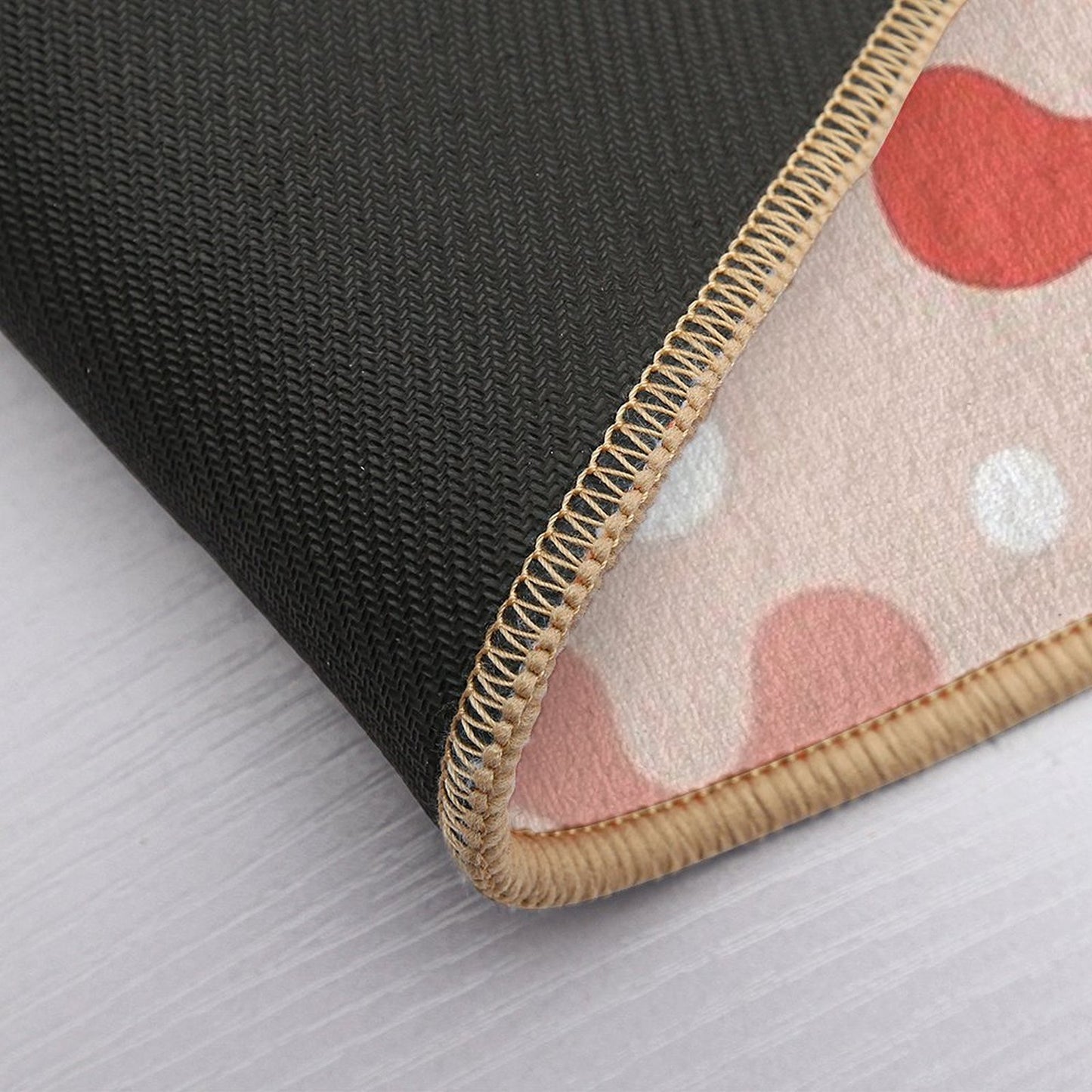 Pretty Mid Century Modern Floral Pattern 848  Long-Lasting Bath Mat