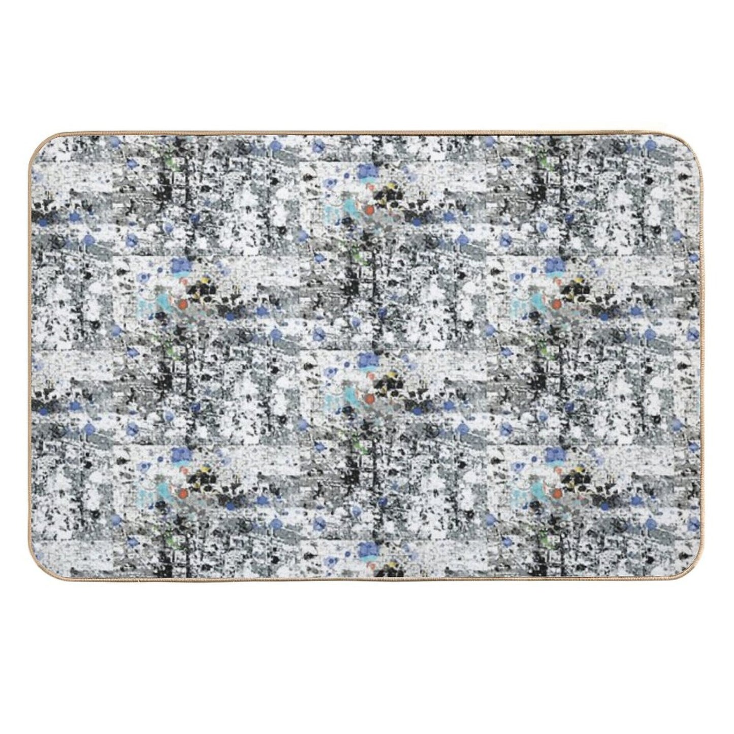 Abstract Confetti  High-Traffic Bath Mat