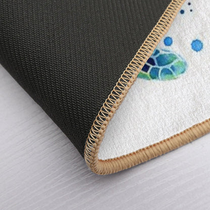 Sargasso Blue Sea Turtle  Eco-Friendly Bath Mat