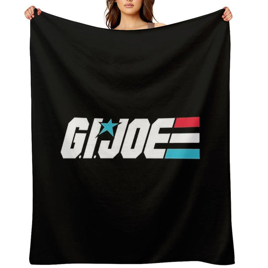 Gijoe Logo Plush Throw Blanket