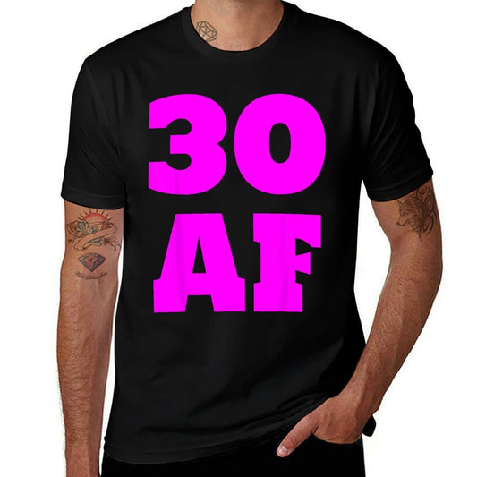 30th Birthday - Thirty AF Dirty Thirty Tee  Slim-fit Cut T-Shirt