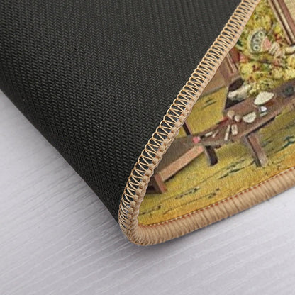 Three Geishas  Versatile Bath Mat