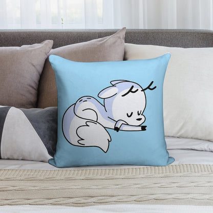 Sleeping Twig  Hilda Soft Shrink-Resistant Throw Pillow
