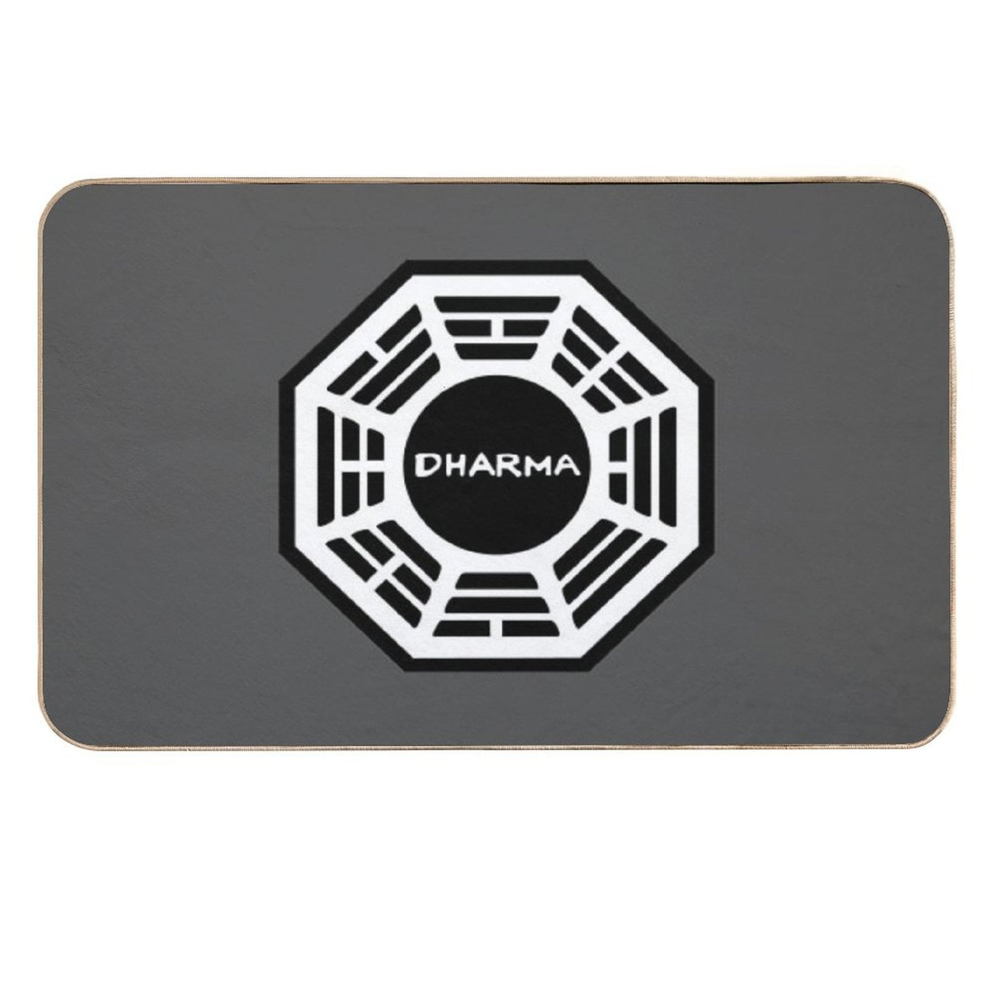 Dharma Initiative Logo Lost TV Show  Odorless Bath Mat