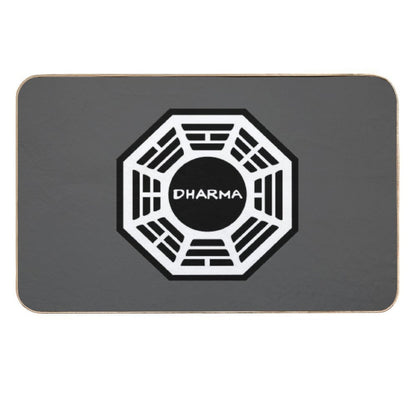 Dharma Initiative Logo Lost TV Show  Odorless Bath Mat