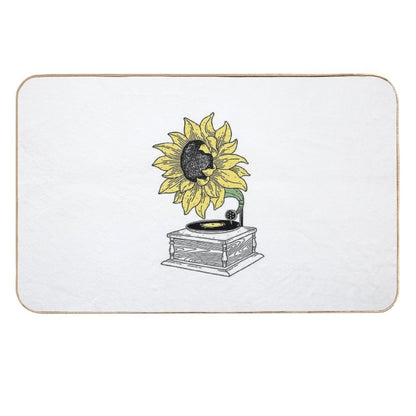 Singing in The Sun  Fade-Resistant Bath Mat