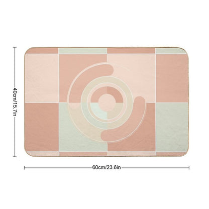 Shapes Neutral  Non-Slip Bath Mat