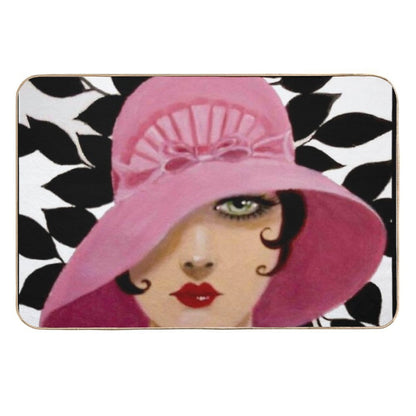 FLAPPER  Vintage 1932 Beautiful Fashion Magazine Advertising Print Durable Bath Mat