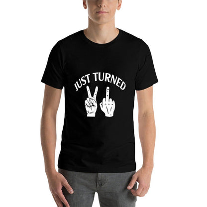 Just Turn 21 Funny 21st Birthday Party BFF Best Friends Bday  Moisture-wicking T-Shirt