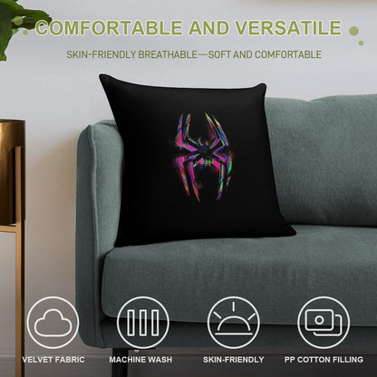 Across The Spider Verse - Logo Soft Style Accent Throw Pillow