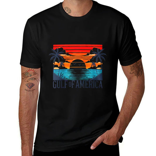 Gulf of USA America Raglan Baseball Polyester Blend T-Shirt
