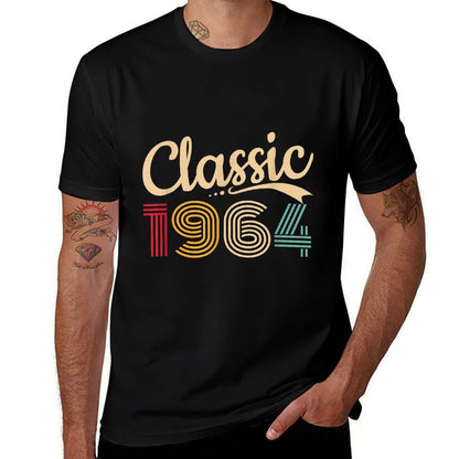 Classic 1964 Retro 60 Years Old Bday Gifts For 60th Birthday  Stretchy T-Shirt