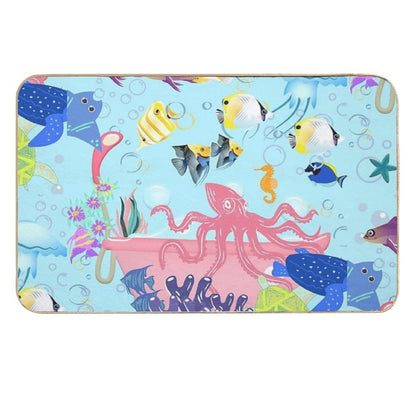 Salt Water Bath Time  High-Traffic Bath Mat