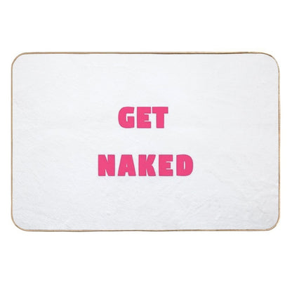 Get Naked - Pink  Absorbent Bath Mat