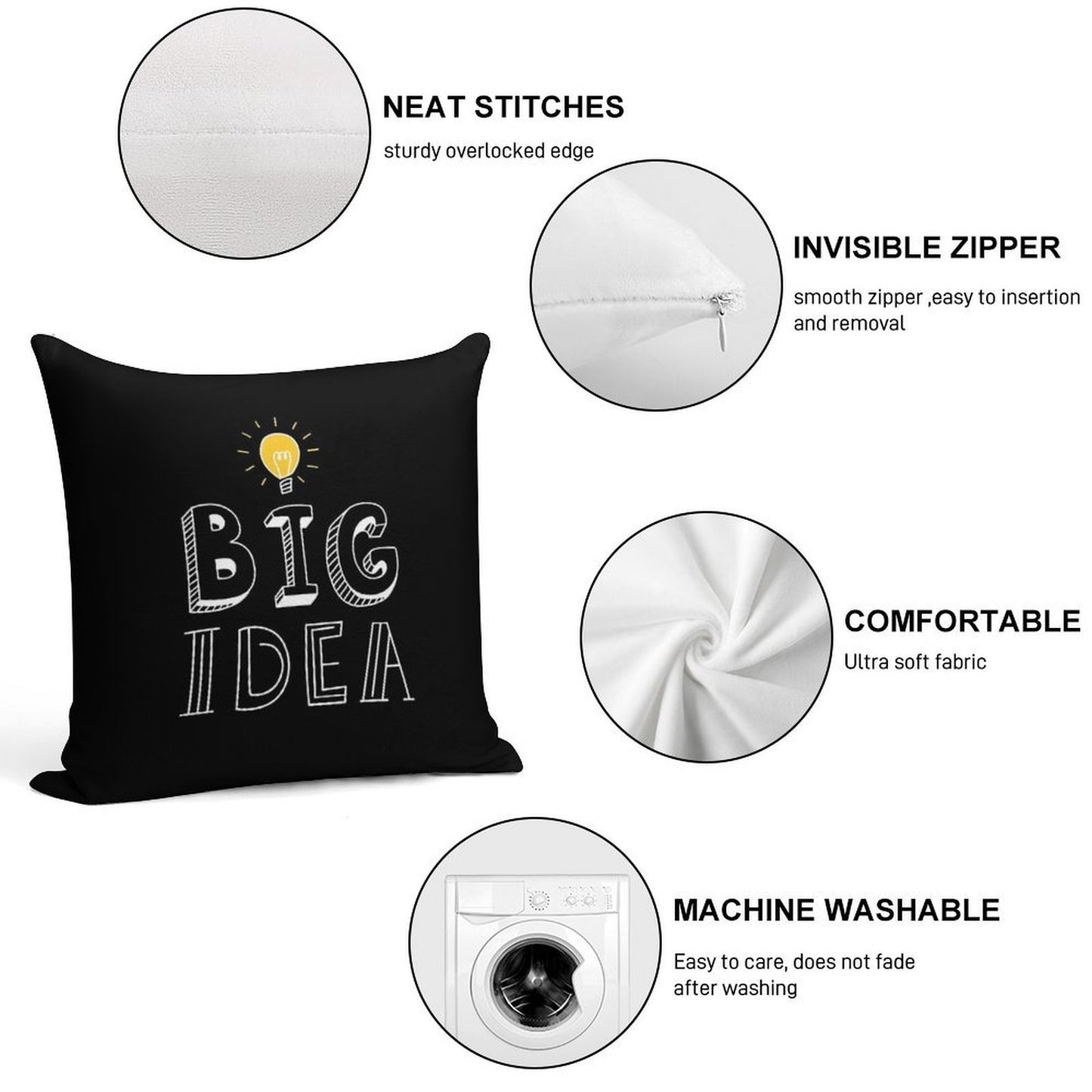 BIG IDEA Soft Style Accent Throw Pillow