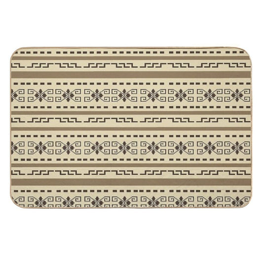 The Dude's Cardigan Pattern - The Big Lebowski  Non-Slip Bath Mat