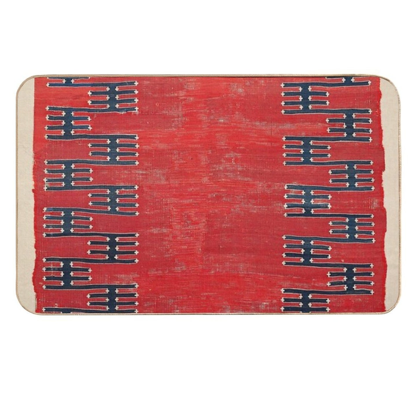 Yüncü Balikesir Northwest Anatolian Kilim Print  Slip-Resistant Bath Mat