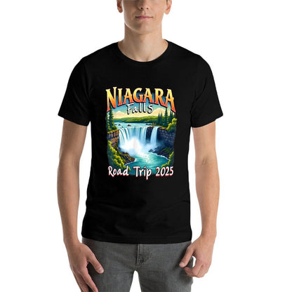 Niagara Falls Family Vacation Road Trip 2025 Trip Men Woman  Soft T-Shirt