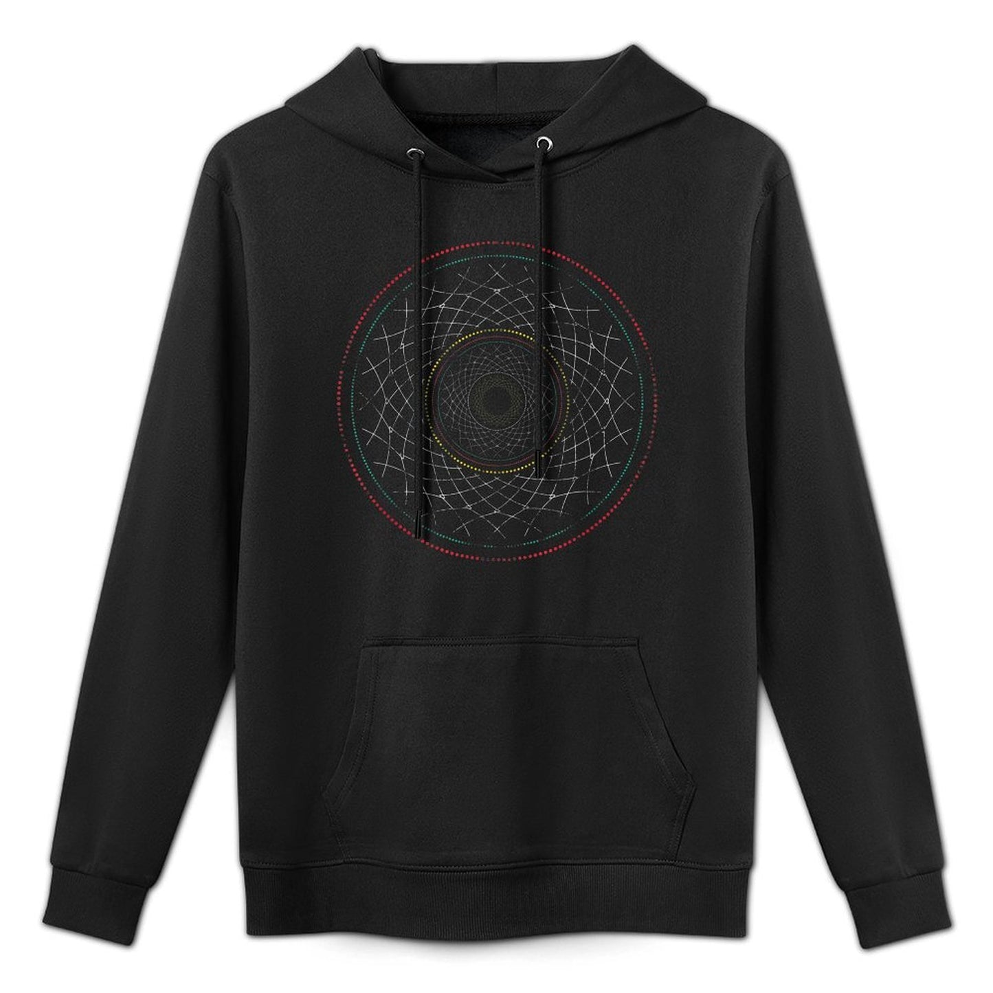 Asian Diwali Hindu Pilates Yoga Art Gift Mandala Unisex Design Hoodie