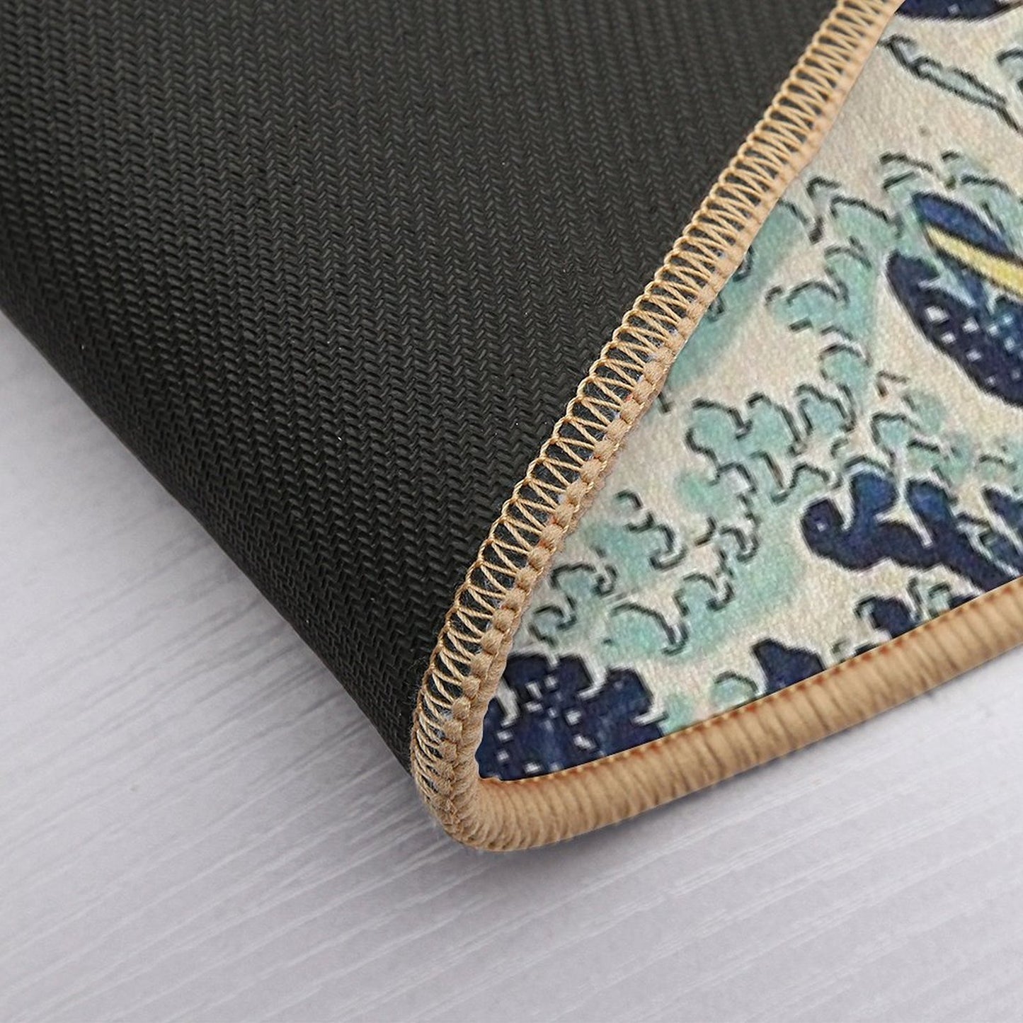 Great Wave of Kanagawa  Pet-Safe Bath Mat