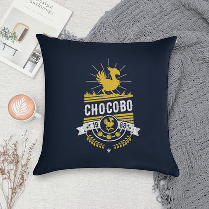 Chocobo Soft Skin-Friendly Throw Pillow
