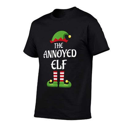 Annoyed Elf Family Matching Group Christmas  Trendy Pattern T-Shirt