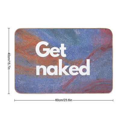 GET NAKED Colourful Marble  Multi-Purpose Bath Mat