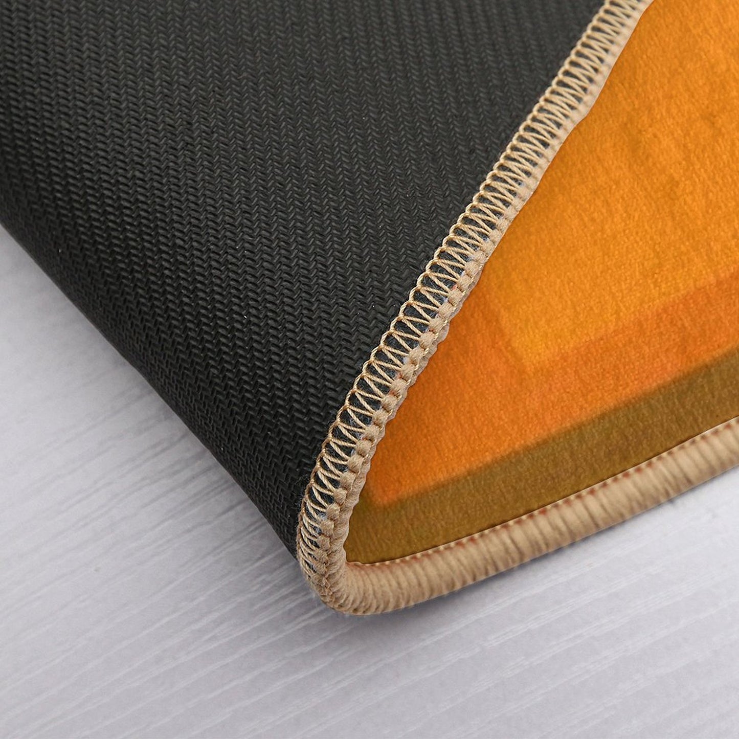 Josef Albers Homage to The Square Autumn Climax  Slip-Resistant Bath Mat