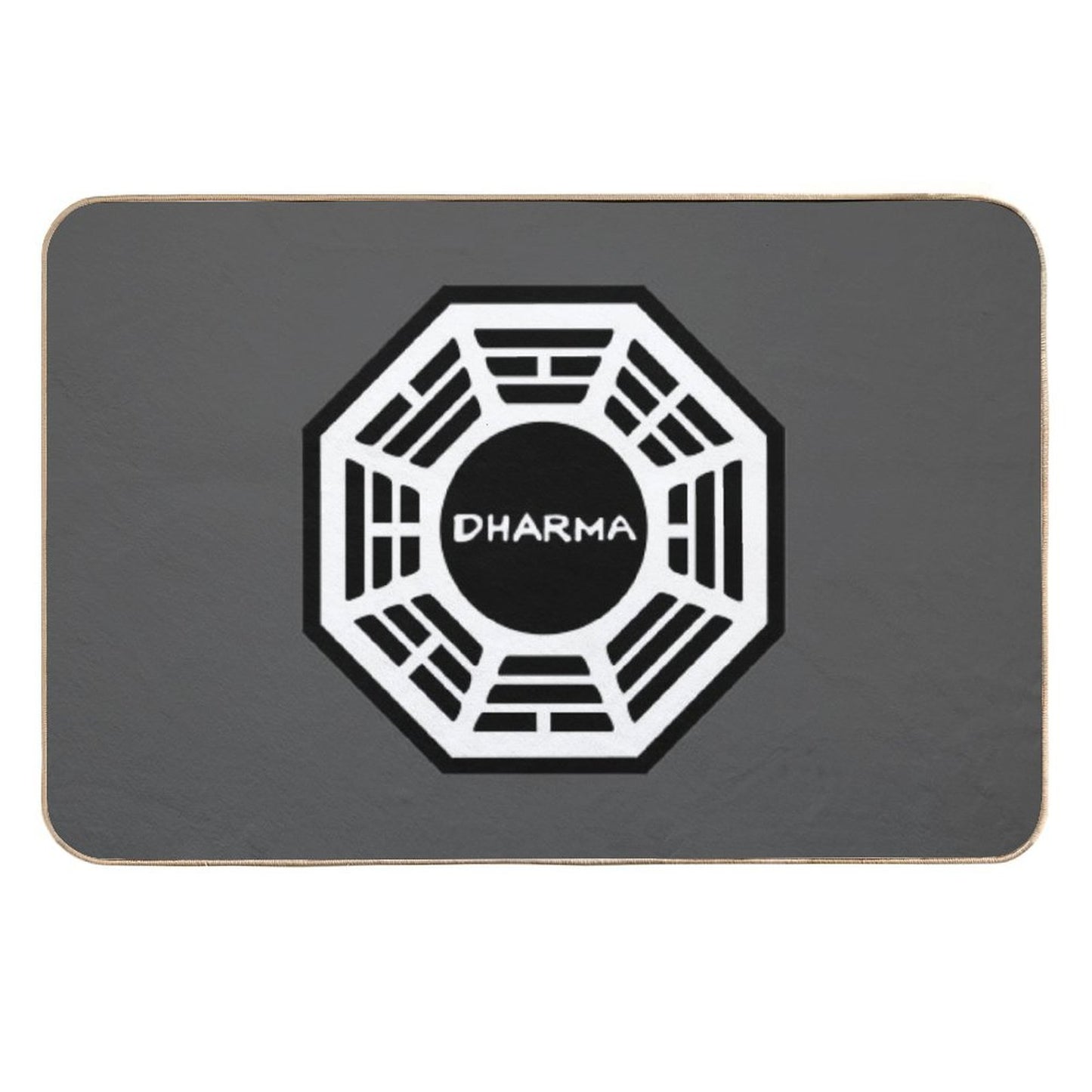 Dharma Initiative Logo Lost TV Show  Odorless Bath Mat