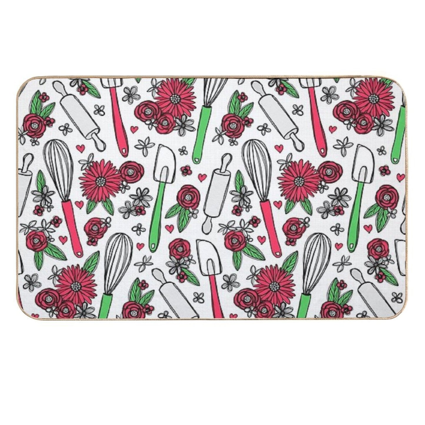 Holiday Cooking & Baking  Dirt-Trapping Bath Mat