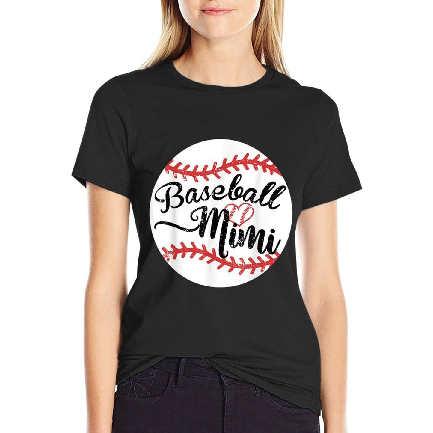 Proud Baseball Mimi  Soft T-Shirt
