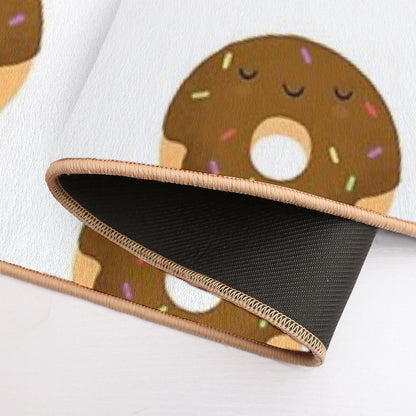 Sleepy Chocolate Donut  Pet-Safe Bath Mat