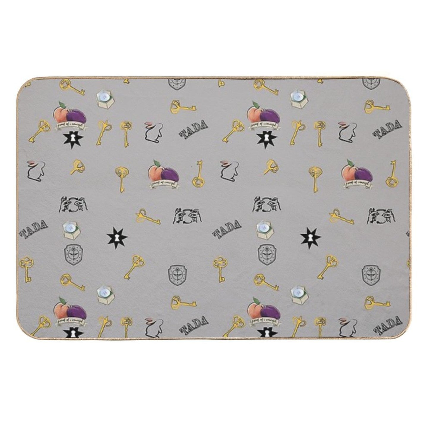 The Magicians Patern  Absorbent Bath Mat