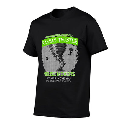 Funny Wizard of Oz Kansas Twister House Movers Comfortable T-Shirt