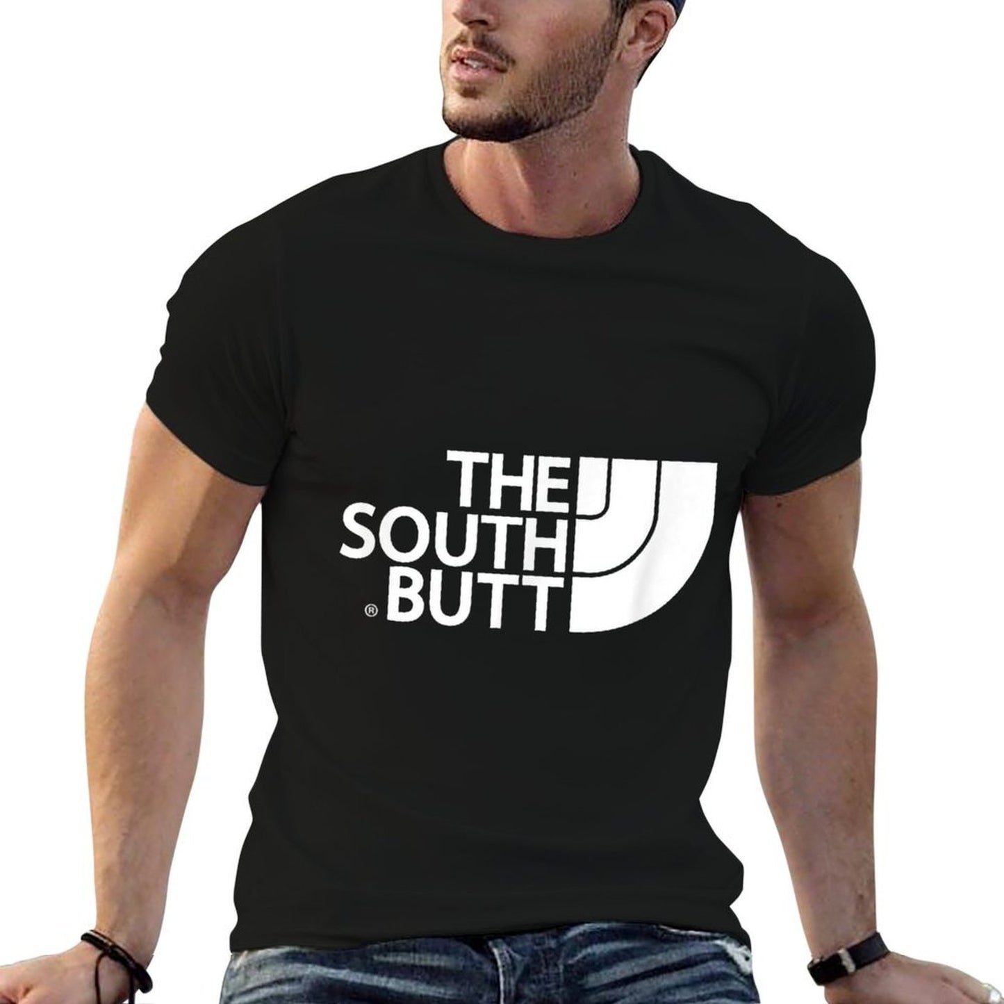 The South Butt  Slim-fit Cut T-Shirt