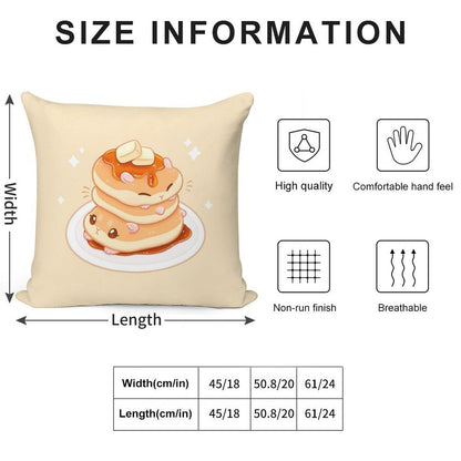 Hamcakes Soft Gift Ready Throw Pillow