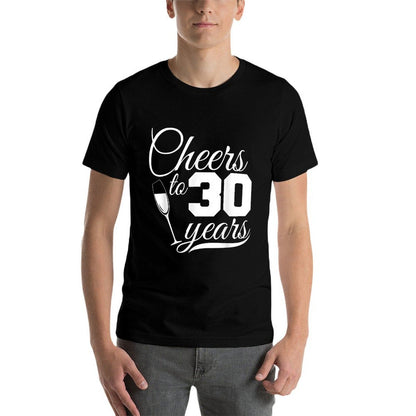 Cheers To Thirty Years. 30th Dirty Birthdays  Relaxed-fit T-Shirt