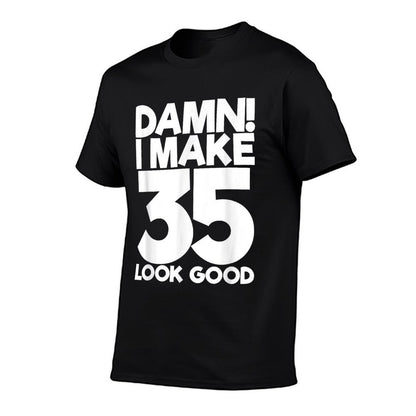 35 Years Old B-Day Funny 35th Birthday  Relaxed-fit T-Shirt